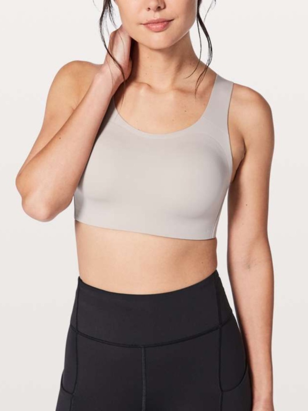 Lululemon Enlite Bra 34DD Barely Beige